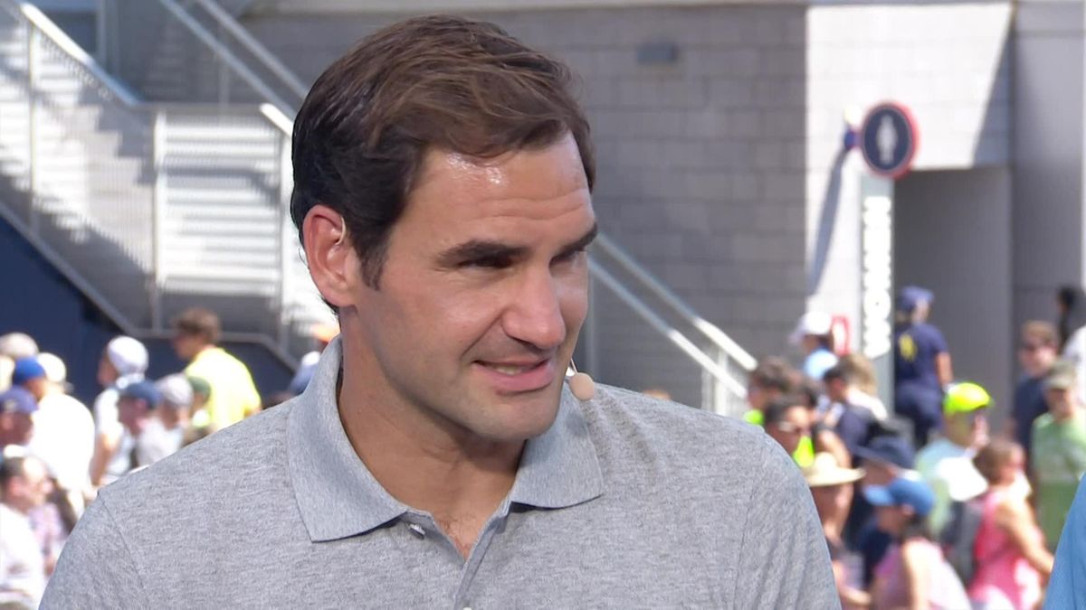US Open : Federer interview in studio (VM) V2