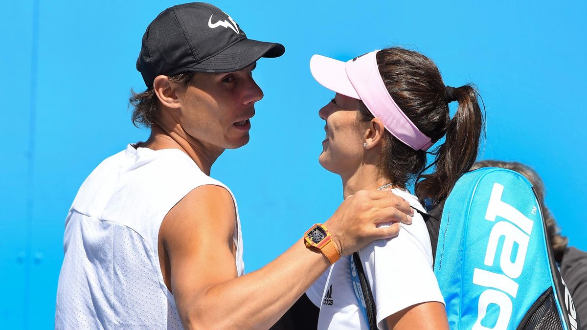 Rafael Nadal and Garbine Muguruza