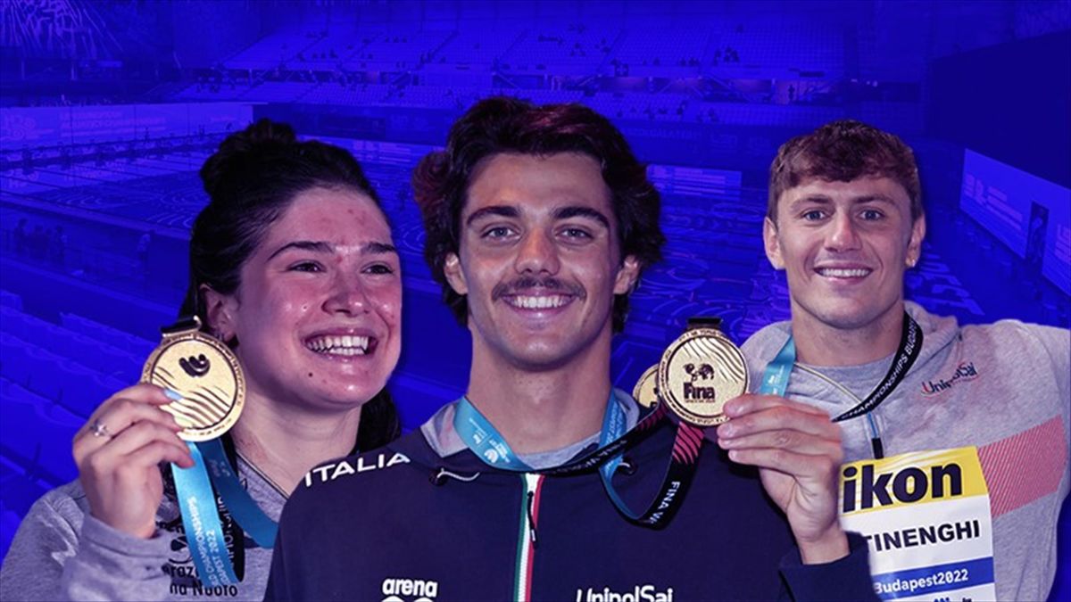 Mondiali nuoto: Thomas Ceccon, Benedetta Pilato, Nicolò Martinenghi