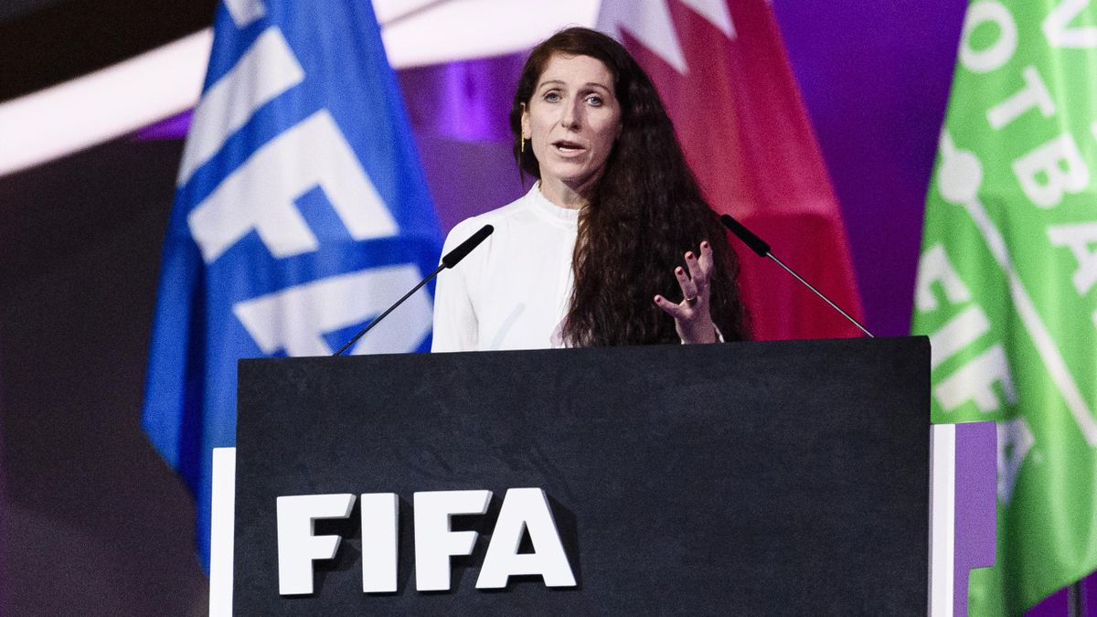 Lise Klaveness hinterließ auf dem FIFA-Kongress bleibenden Eindruck