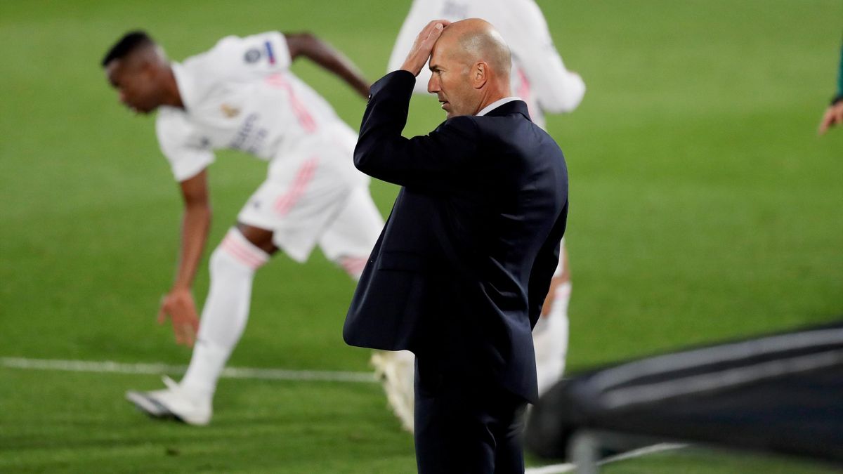Zinédine Zidane kassierte mit Real die zweite Heimniederlage in Folge