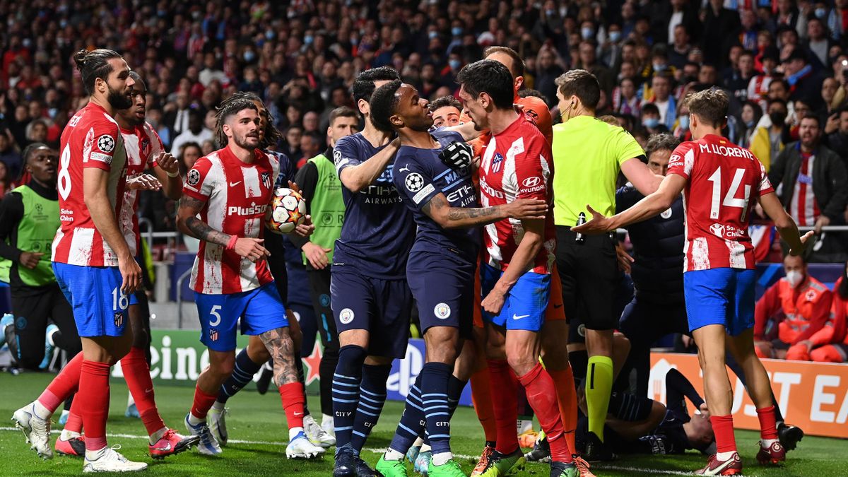 City praised for keeping their focus in heated Champions League  battle against Atletico Madrid