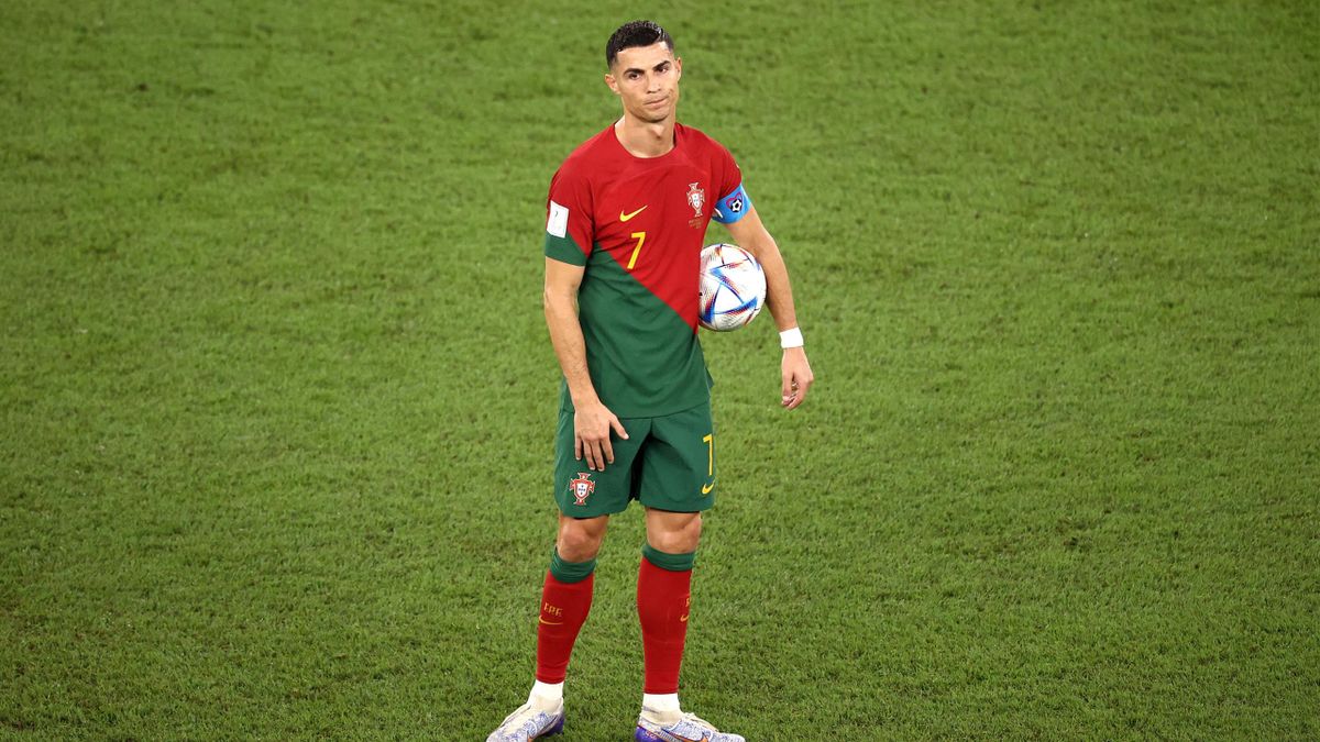 Cristiano Ronaldo lors du match opposant le Portugal au Ghana, le 24 novembre 2022 lors de la Coupe du monde