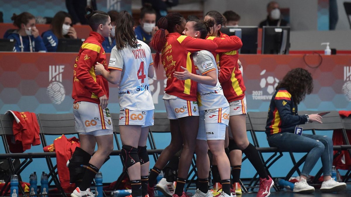 Selección española de balonmano femenino (España-Austria)