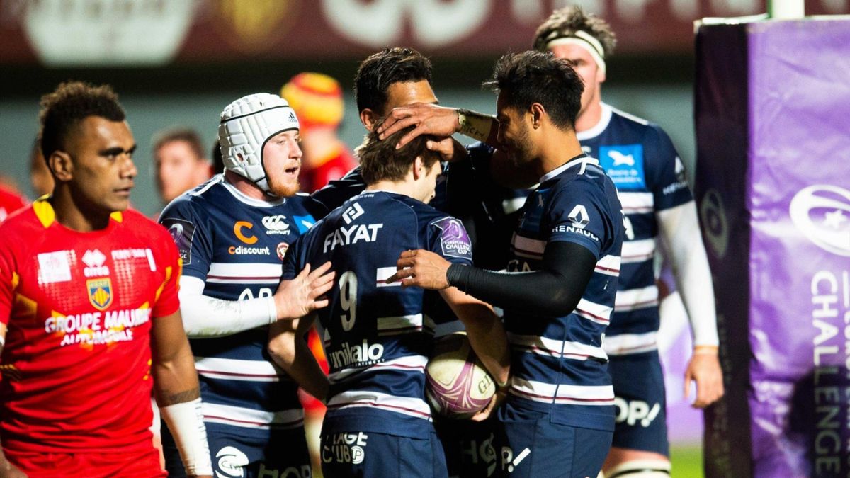 Challenge Cup Bordeaux vainqueur à Perpignan, La Rochelle presque