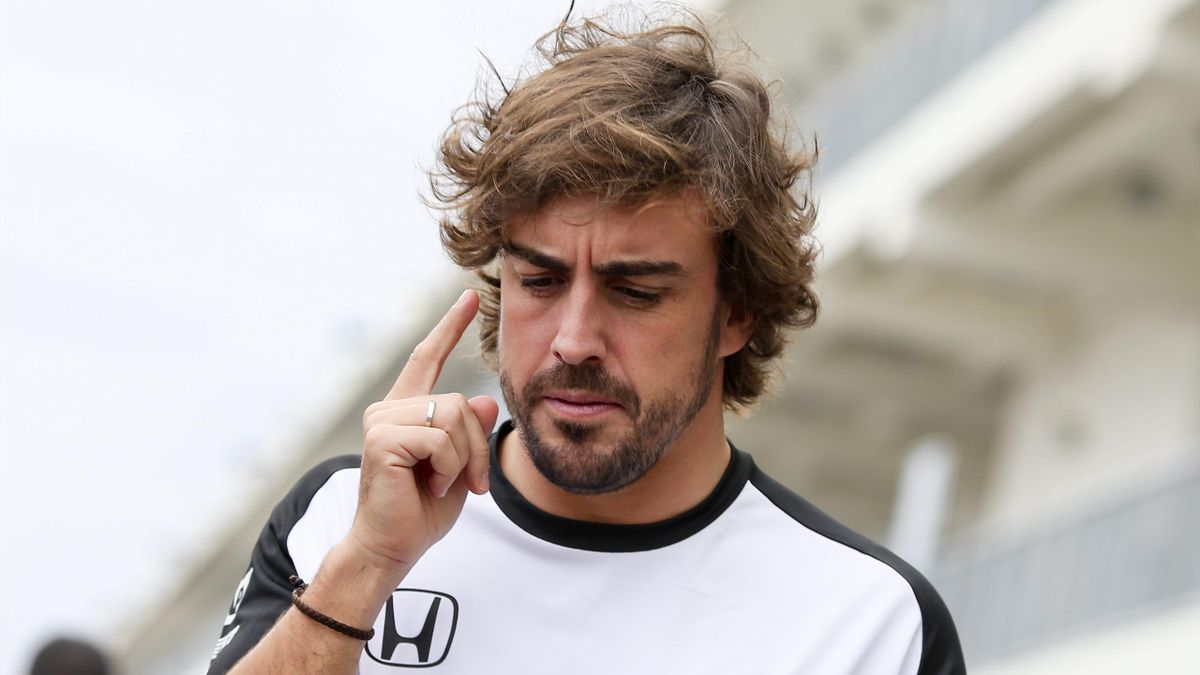 El plioto de Fórmula 1, Fernando Alonso, del equipo McLaren-Honda
