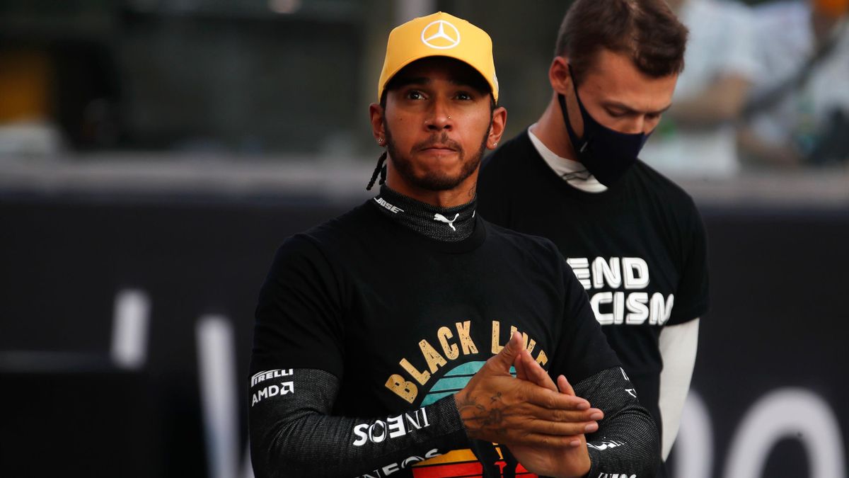 Weltmeister Lewis Hamilton kämpft weiter gegen Rassismus