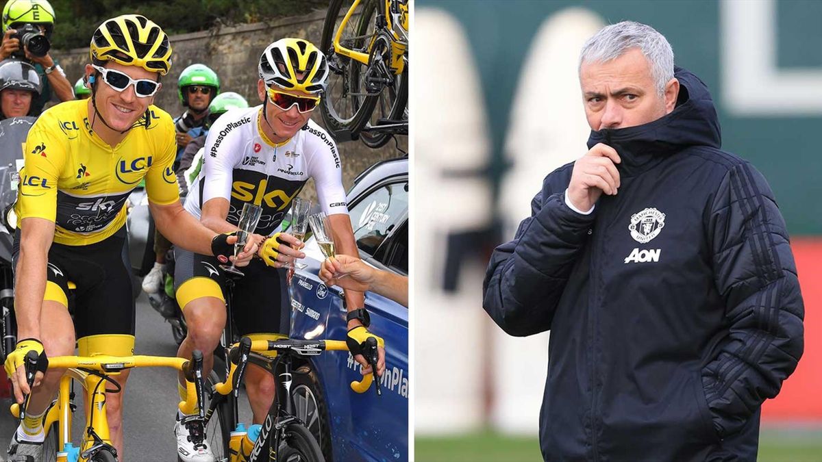 Bradley Wiggins Team Sky Park The Bus Like Jose Mourinho Eurosport