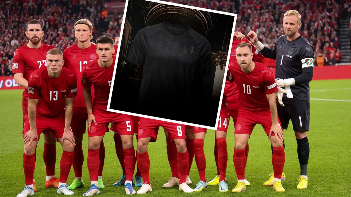 Hummel have toned down all the details for Denmark’s new World Cup jerseys