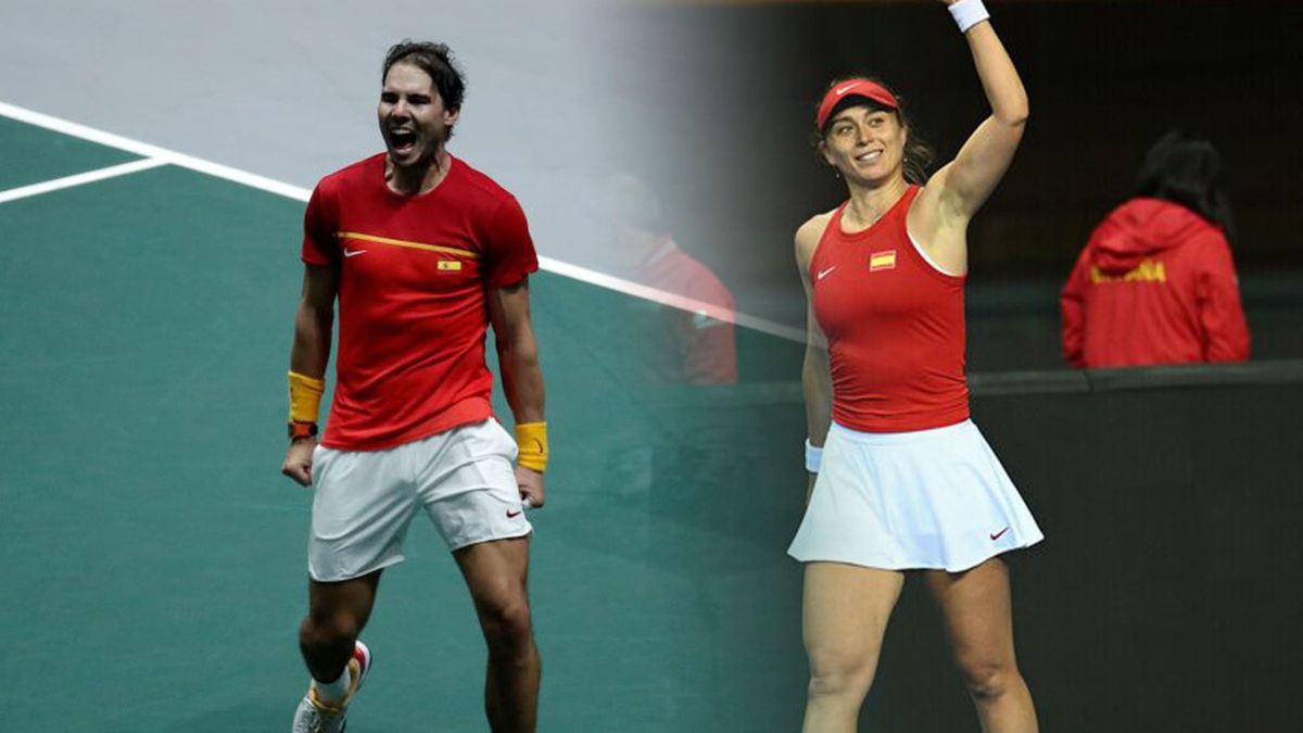 Rafael Nadal y Paula Badosa
