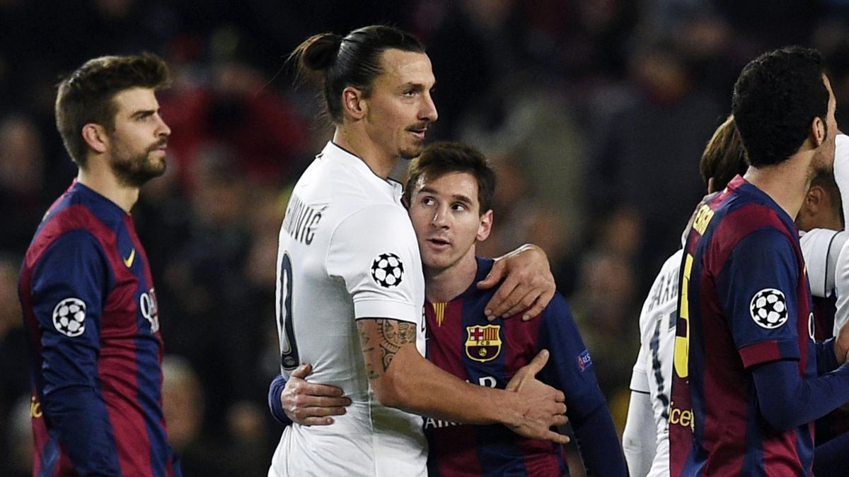 Zlatan Ibrahimovic Jouer Avec Messi C Est Comme Jouer à La
