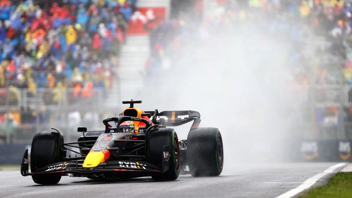 Max Verstappen durante le qualifiche del GP Canada 2022