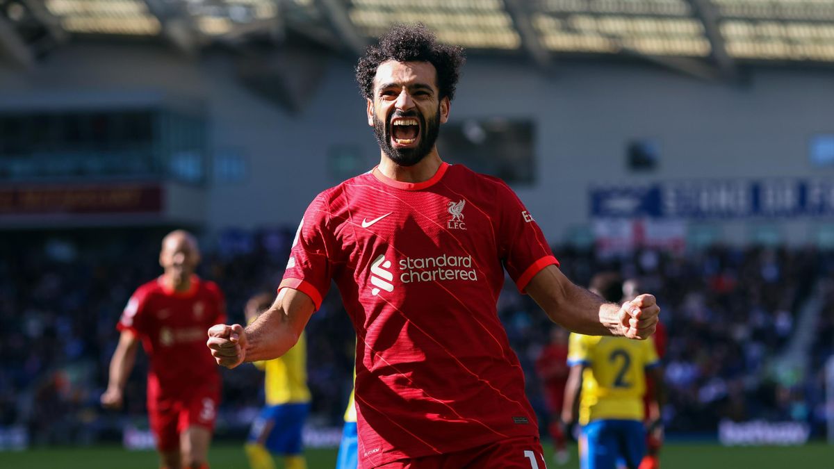 Mohamed Salah erzielte in Brighton das 2:0