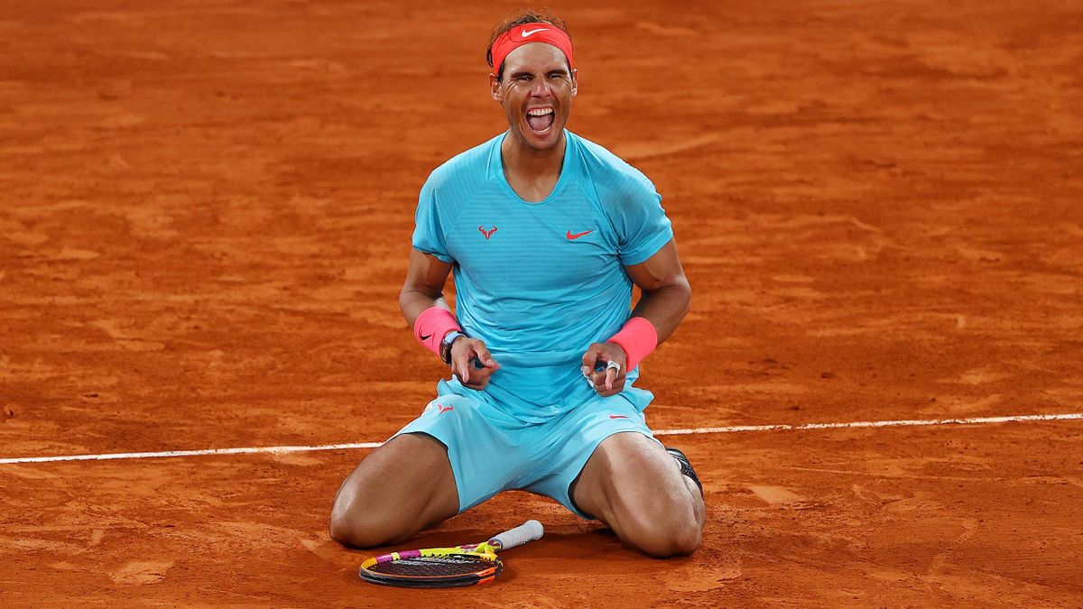 Rafael Nadal after his 13th Roland Garros victory