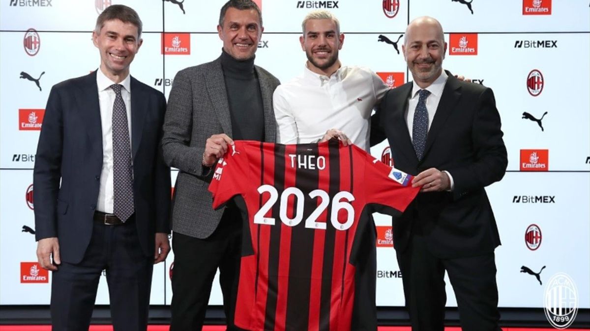 Calciomercato - Theo Hernandez-Milan: il rinnovo fino al 2026 è ufficiale.  Guadagnerà 4,5 milioni l'anno più bonus - Eurosport