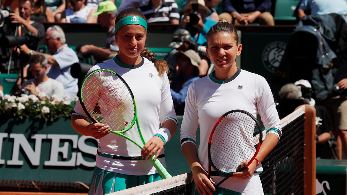 Simona Halep Wins Opening Set In Thrilling Final With Jelena Ostapenko At Roland Garros Eurosport