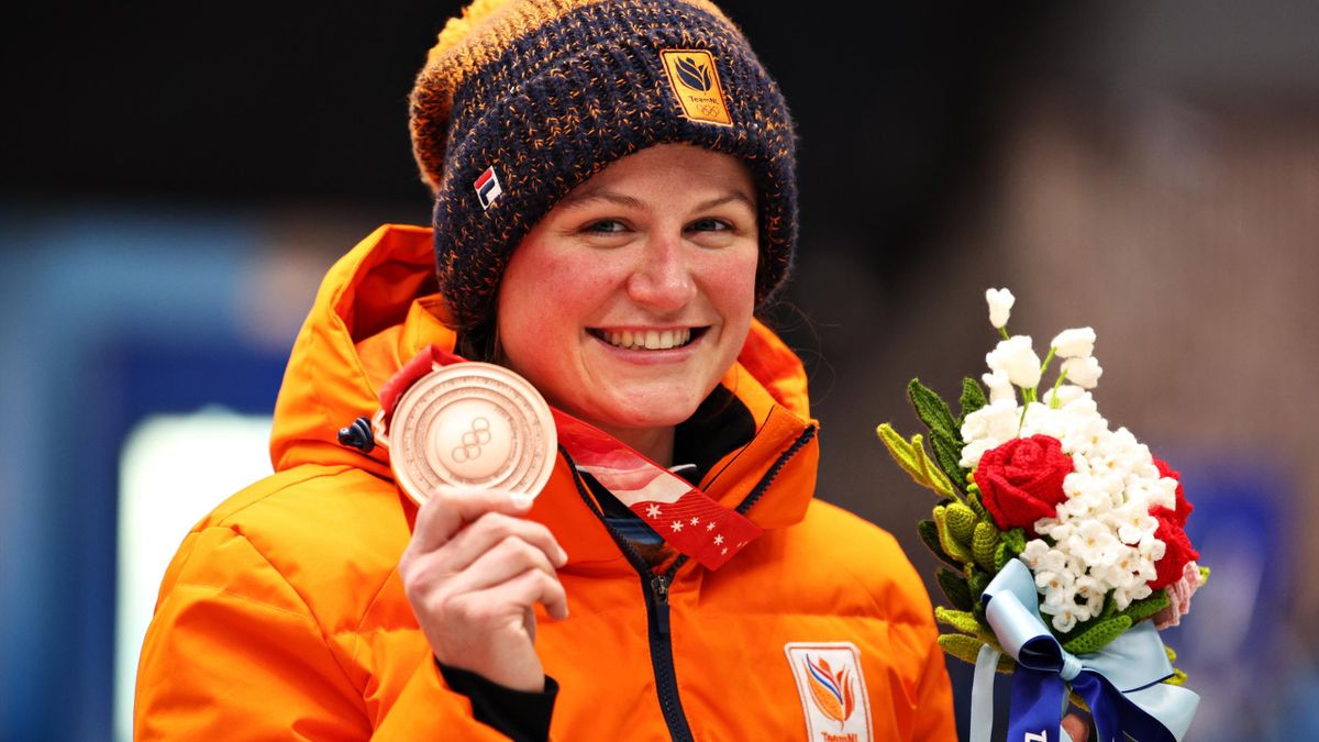 Bos kan haar geluk niet op met een historische bronzen niet-schaatsmedaille