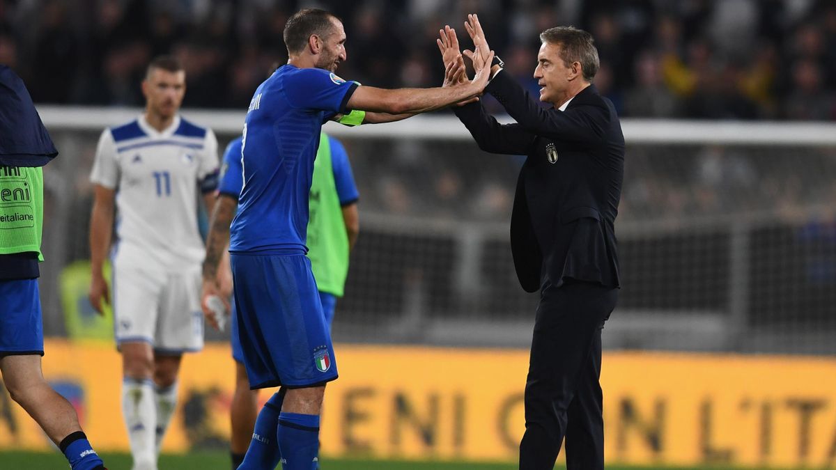Nations League Mancini Verso Polonia Italia Chiellini In Dubbio Con La Polonia Eurosport