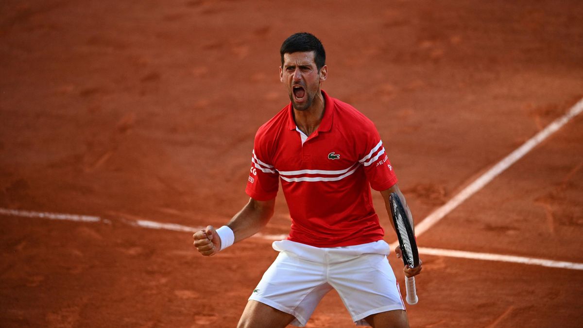 Novak Djokovic celebra el título en Roland-Garros 2021