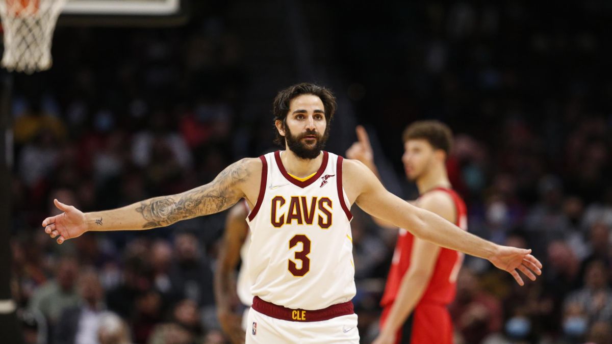 Ricky Rubio, con los Cleveland Cavaliers