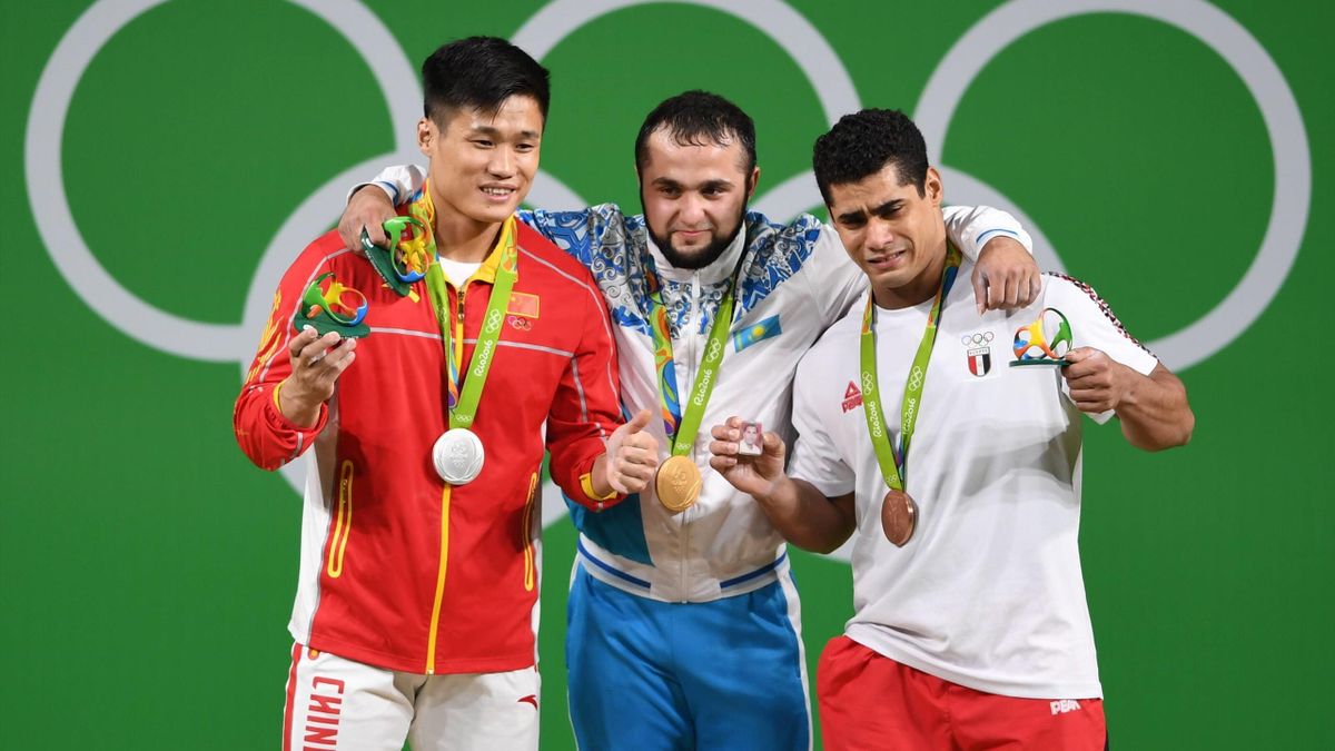 Dem kasachischen Gewichtheber Nijat Rachimow wurde seine Goldmedaille von den Olympischen Spielen 2016 in Rio de Janeiro aberkannt