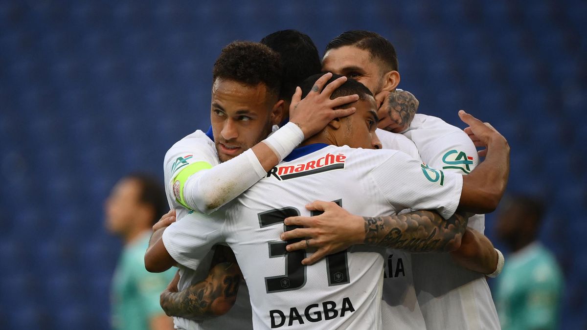 Neymar, Dagba, Icardi (PSG) vs Angers