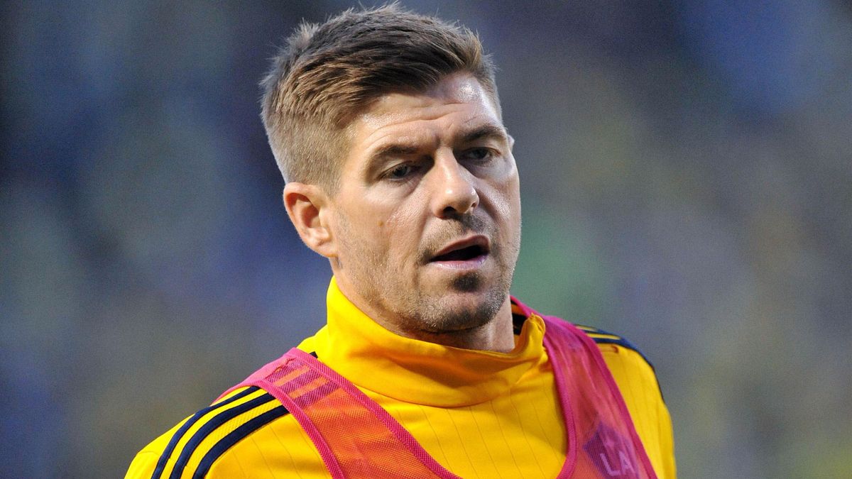 Steven Gerrard Wears Liverpool Shinpads On La Galaxy Debut Eurosport