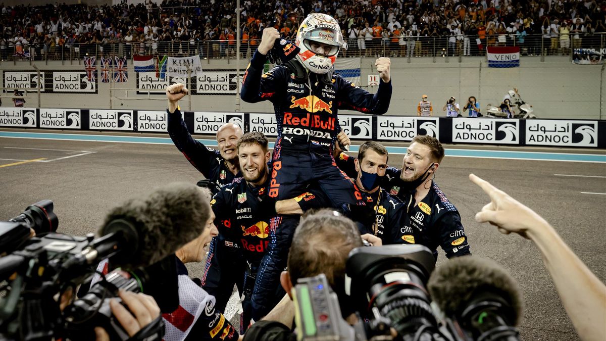 Max Verstappen ist erstmals Formel-1-Weltmeister
