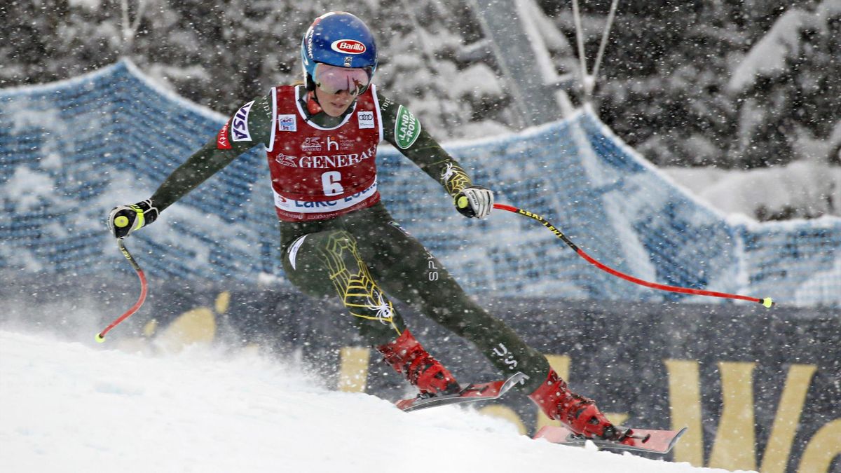 Alpine skiing - Lake Louise - The runs of the first 3