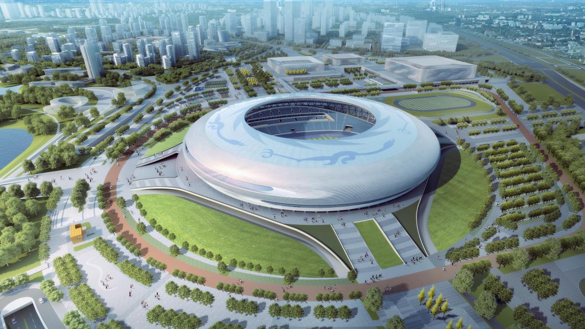 Lo stadio di Chengdu