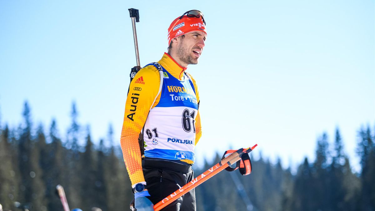 Arnd Peiffer bei der Biathlon-WM auf der Pokljuka