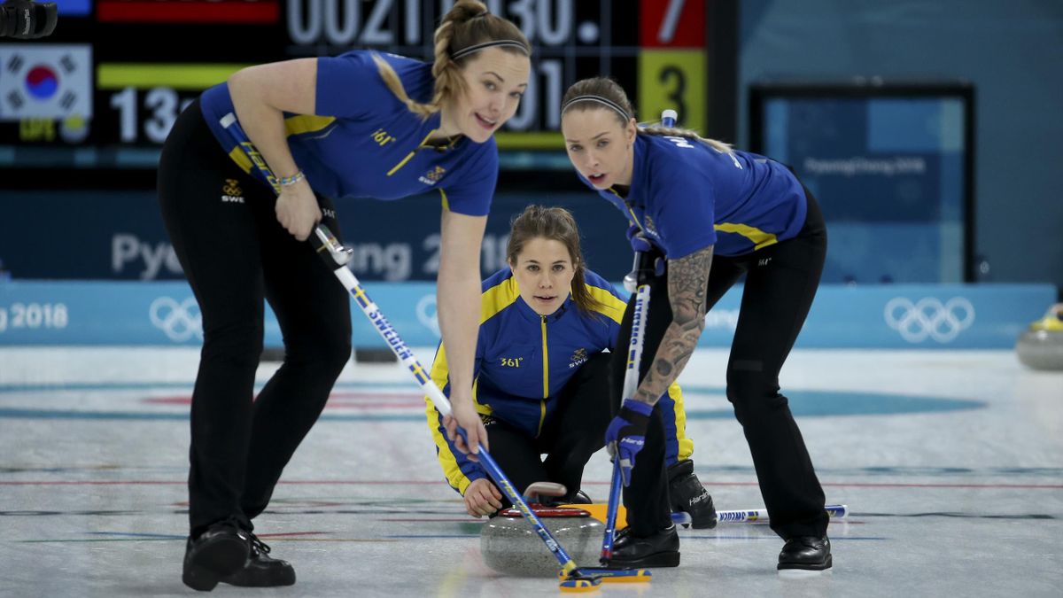 Anna Hasselborg Curling Olympics