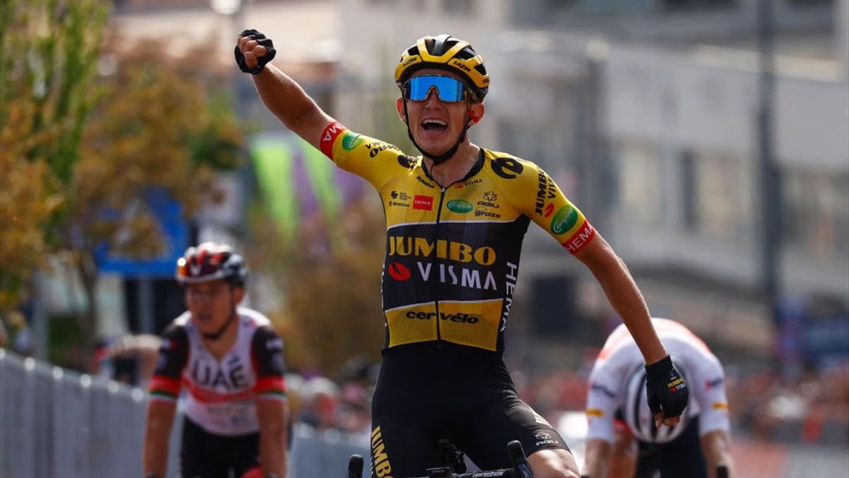 Koen Bouwman, ganador de la 7ª etapa del Giro de Italia 2022