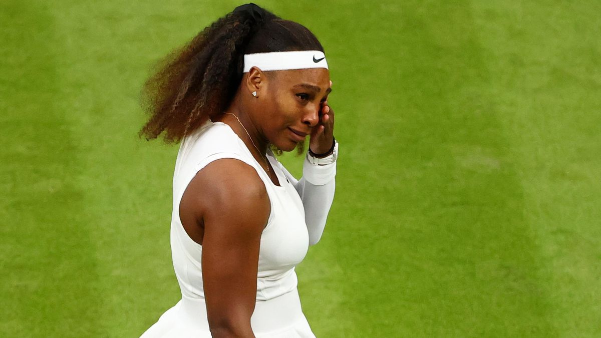 Serena Williams gibt in Wimbledon unter Tränen auf