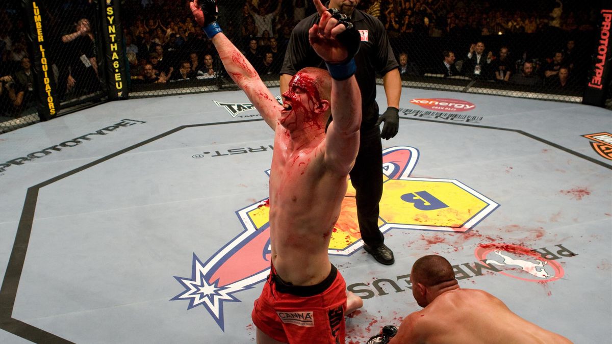 De legendarische eerste UFC overwinning van Stefan Struve tegen Denis Stojnic in Duitsland