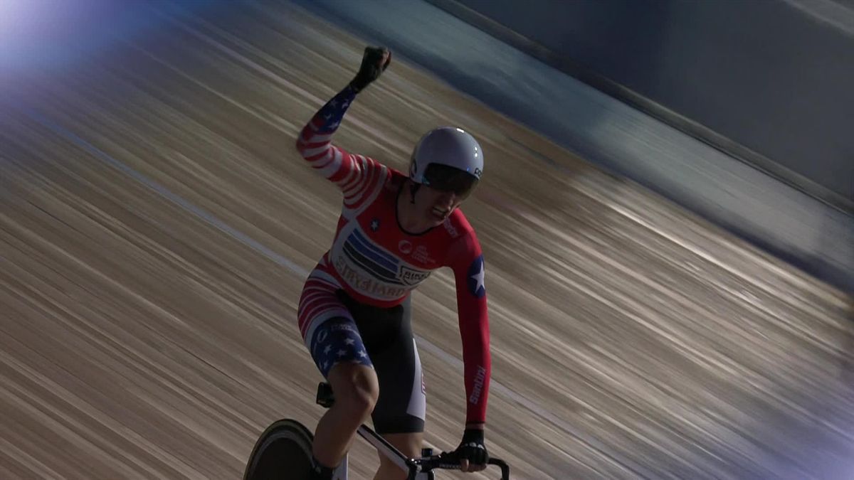 UCI track Cycling Champions League London : Men Elimination Hoover wins
