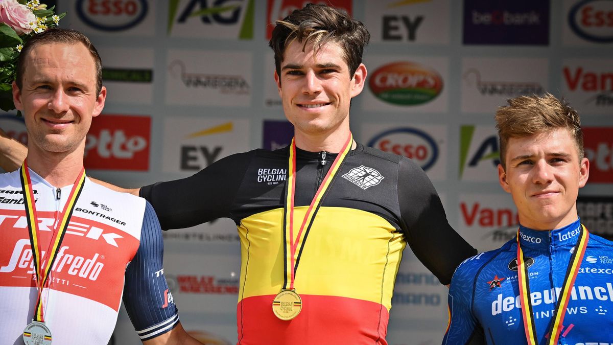 Wout van Aert este noul campion pe șosea al Belgiei