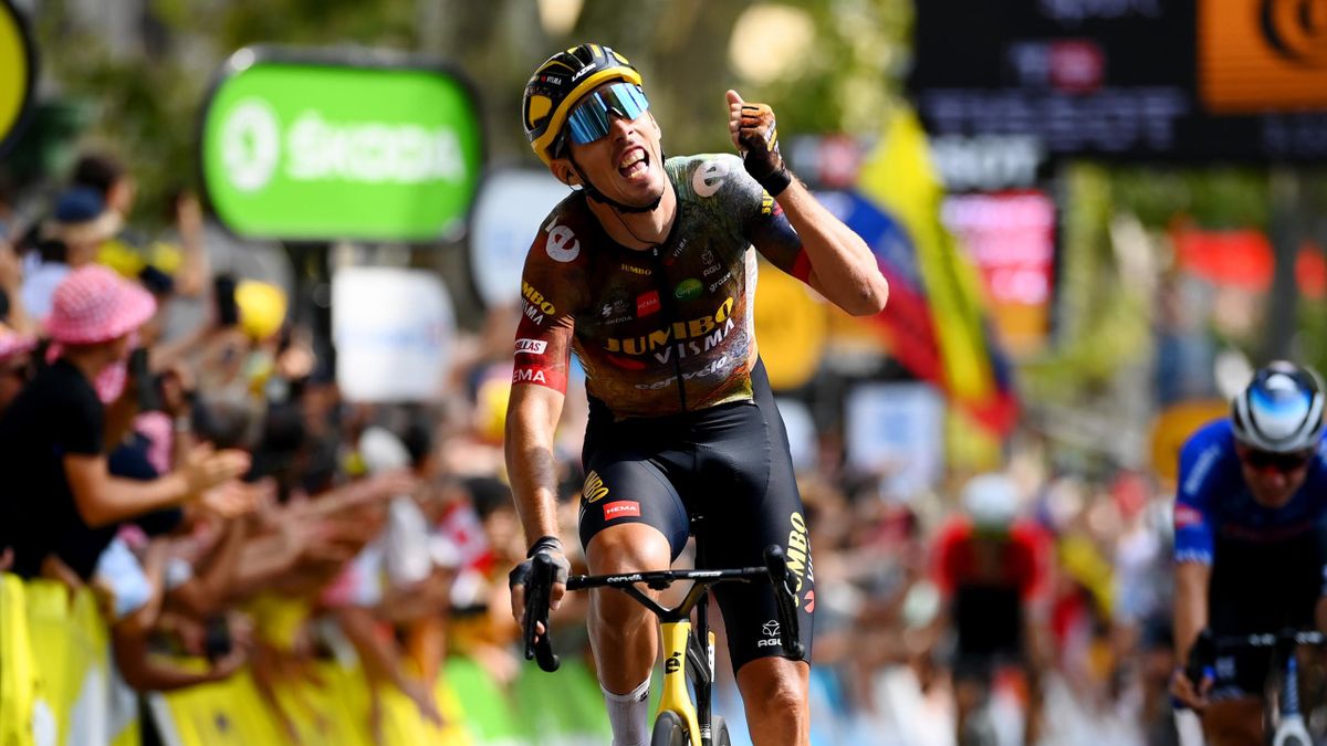 Christophe Laporte won de negentiende etappe van de Tour de France