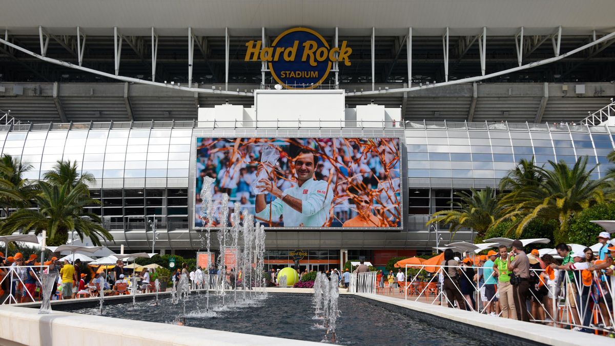 Le Hard Rock Stadium de Miami en 2019.