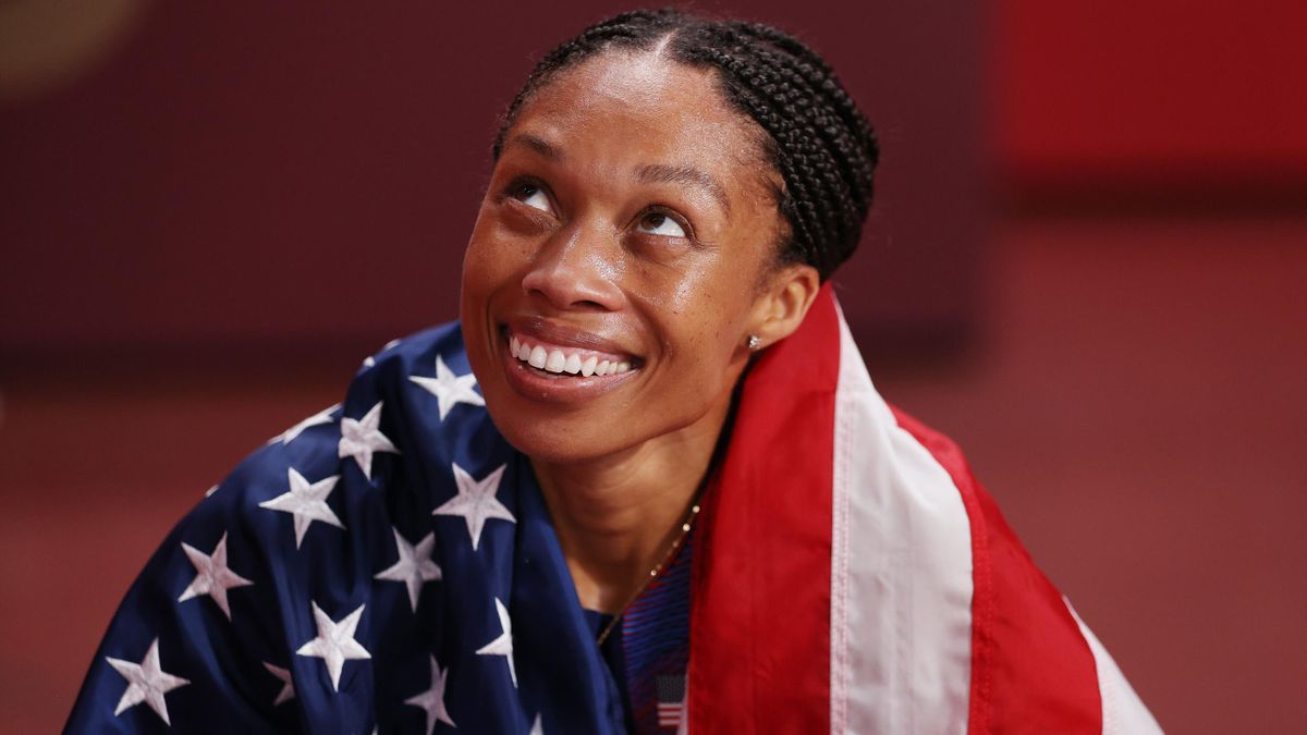 Allyson Felix is now the most decorated female Olympian in athletics