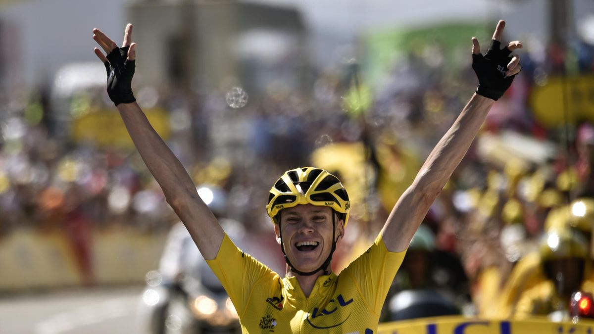 Chris Froome (Sky), vainqueur de la 10e étape du Tour de France 2015