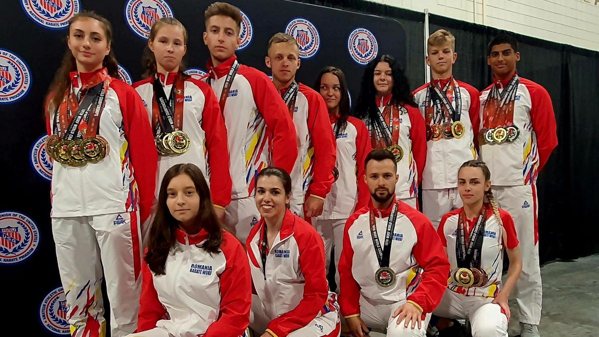 Medaliații României la Campionatul Mondial de Karate WUKF