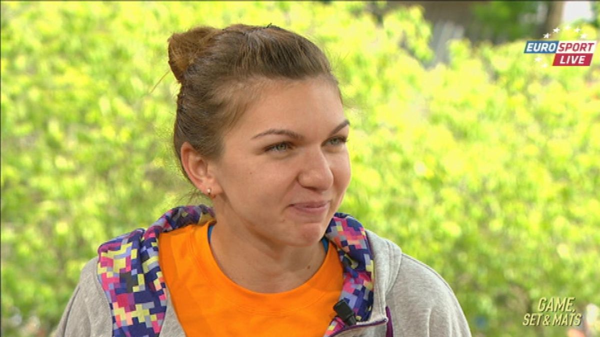 GSM : Itw Halep in studio