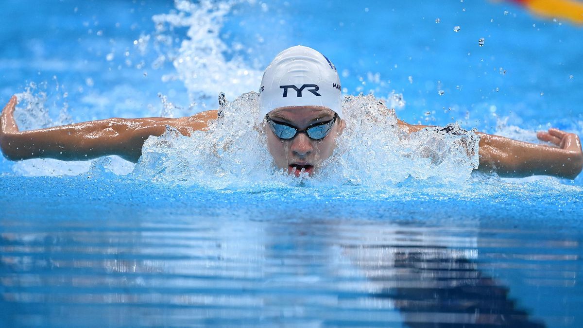L on marchand tablit un nouveau record sur 200 yards 4 nages lors des 