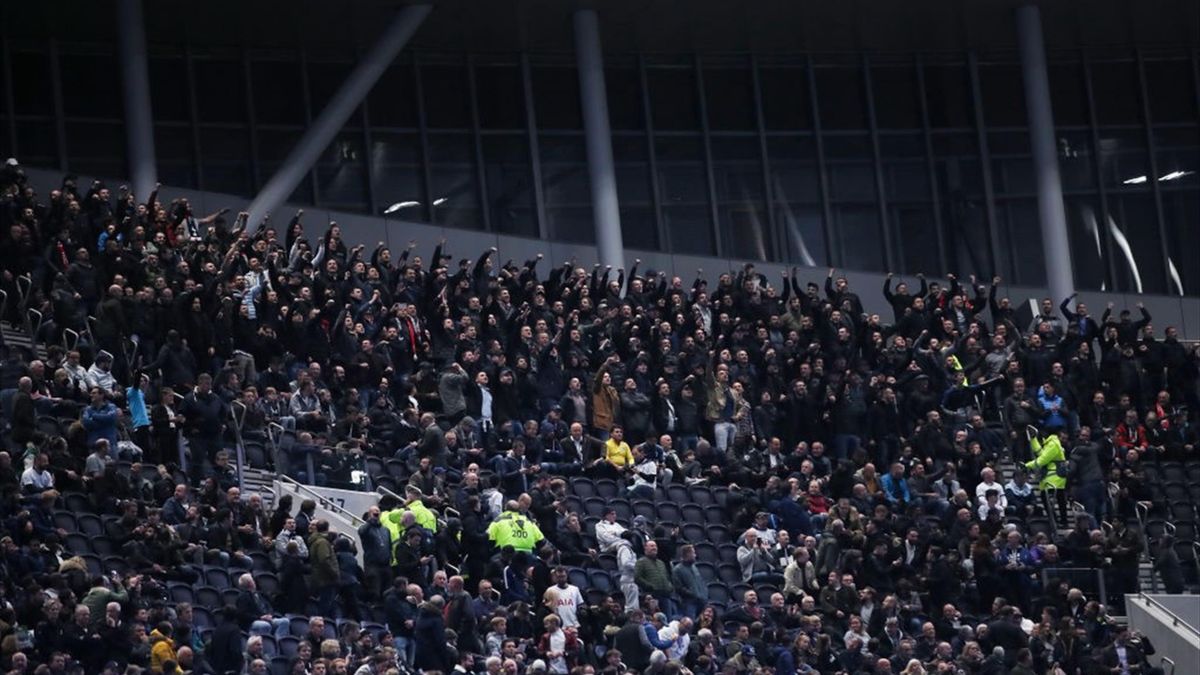 Football News Tottenham To Investigate After Red Star Fans Defy Uefa Ban Eurosport