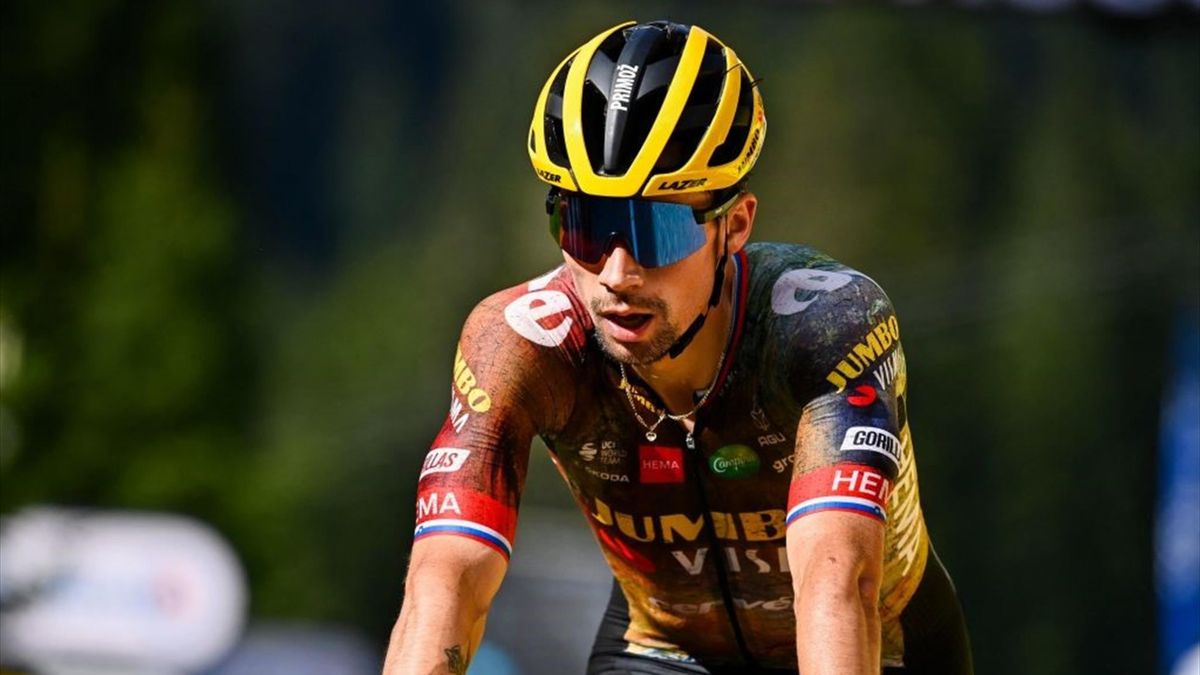 Primoz Roglic in de Tour de France van 2022