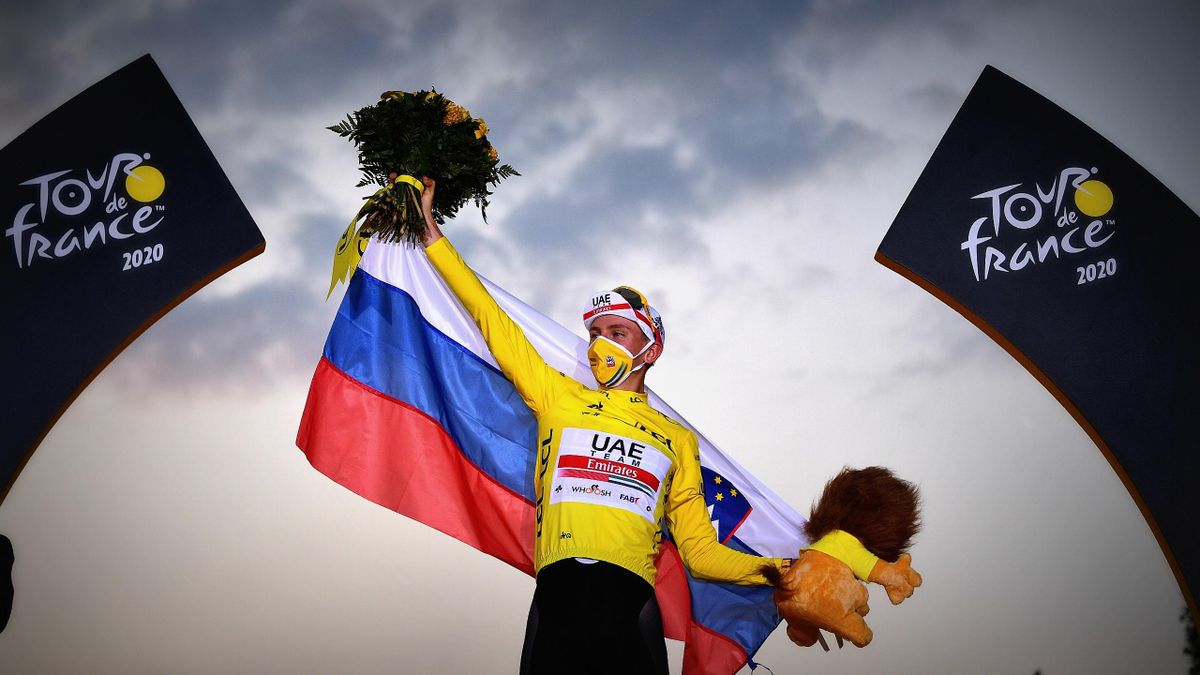 Tadej Pogacar, Sieger der Tour de France 2020