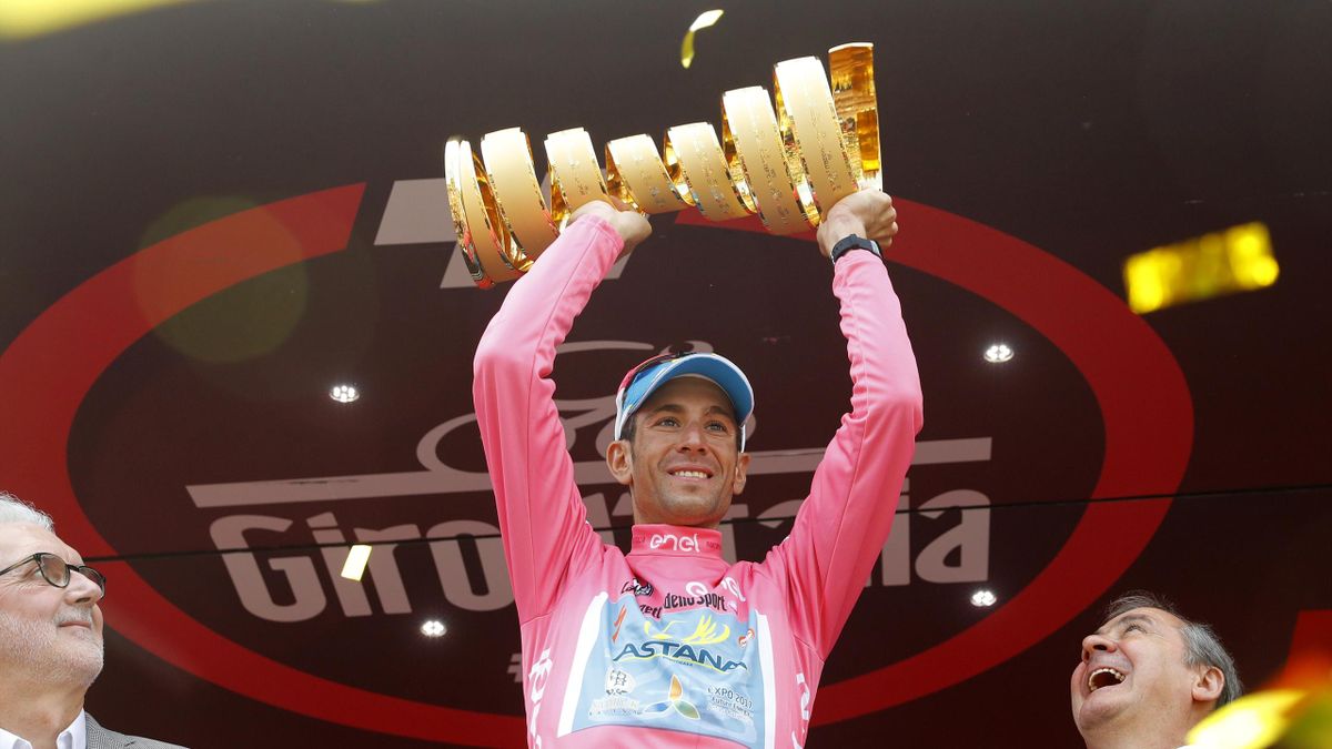 Vincenzo Nibali, vainqueur du Tour d'Italie 2016