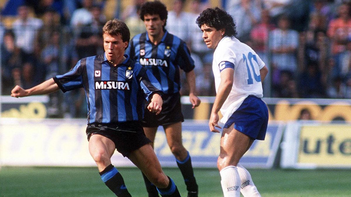 Tanti auguri Lothar Matthäus: prima disse di no a Maradona, poi segnò il  gol Scudetto per l'Inter - Eurosport