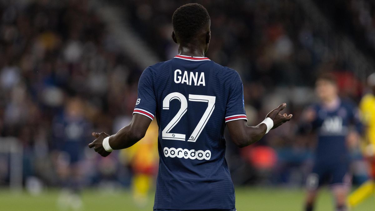 Idrissa "Gana" Gueye, le milieu de terrain du PSG.